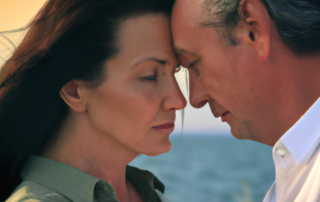 I need a fantastig image of a couple that are in love and in a relationship : age 45 and up