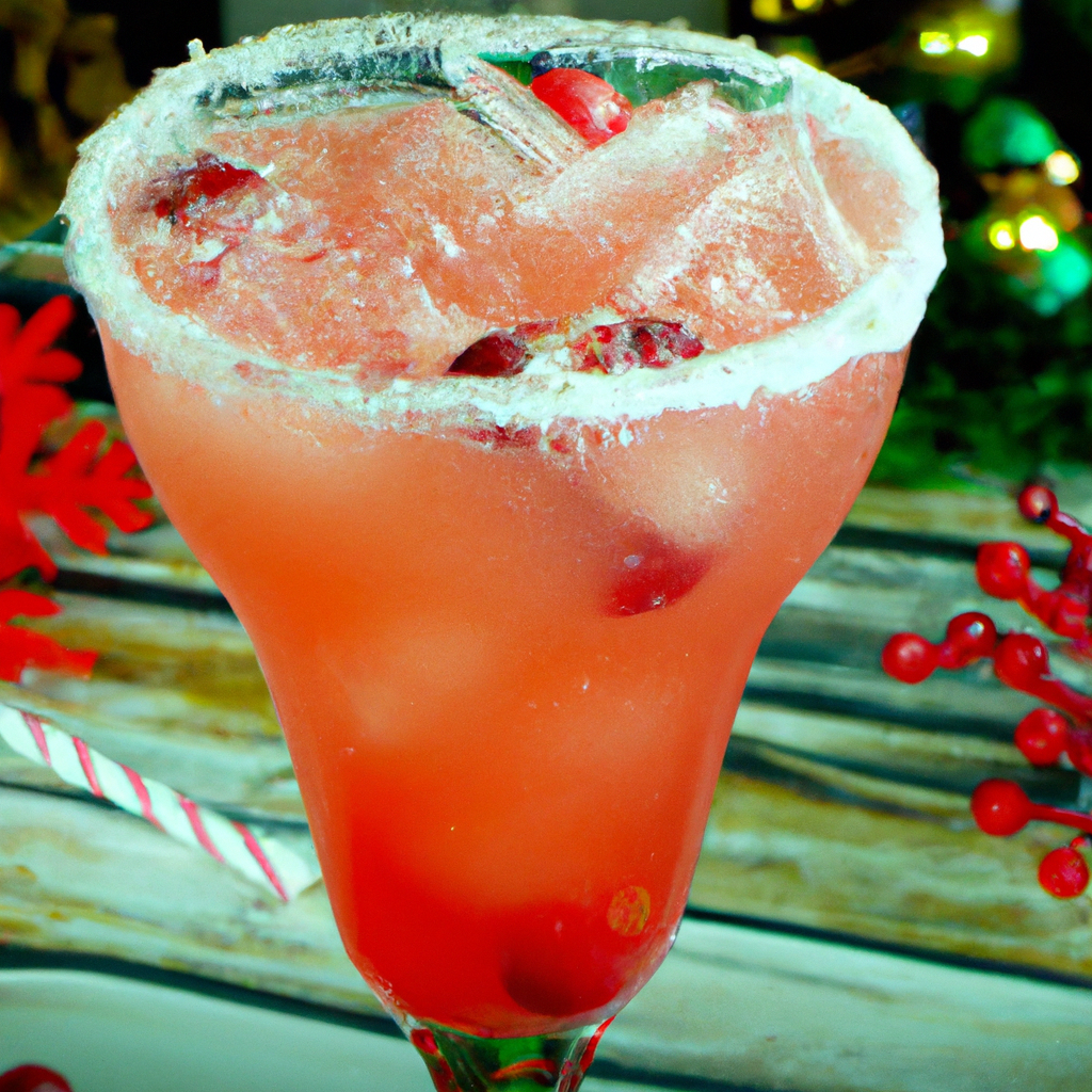 Frosty Berry Bliss Mocktail picture of a wonderful Christmas Drink